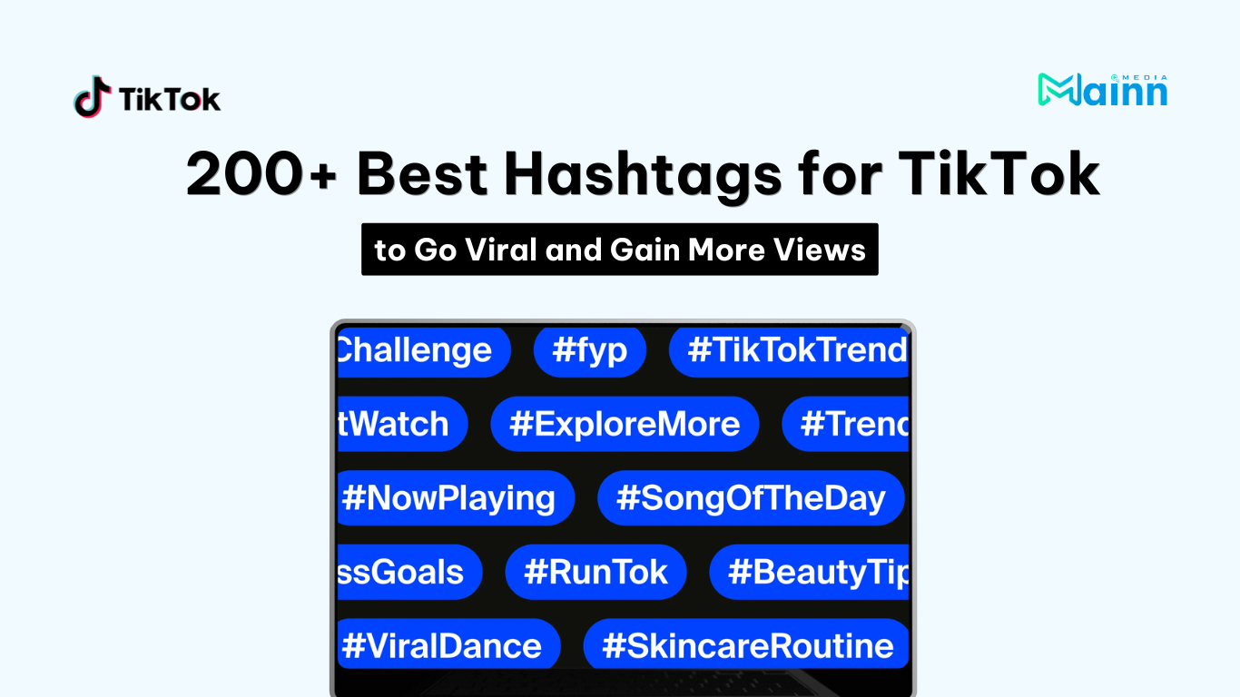 Besst Hashtags for TikTok
